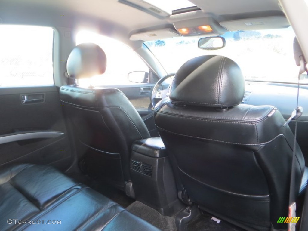 2005 Maxima 3.5 SE - Onyx Black / Black photo #31