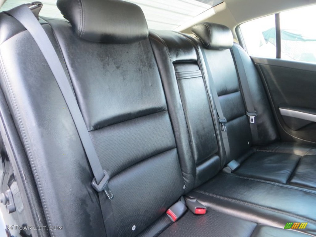 2005 Maxima 3.5 SE - Onyx Black / Black photo #32
