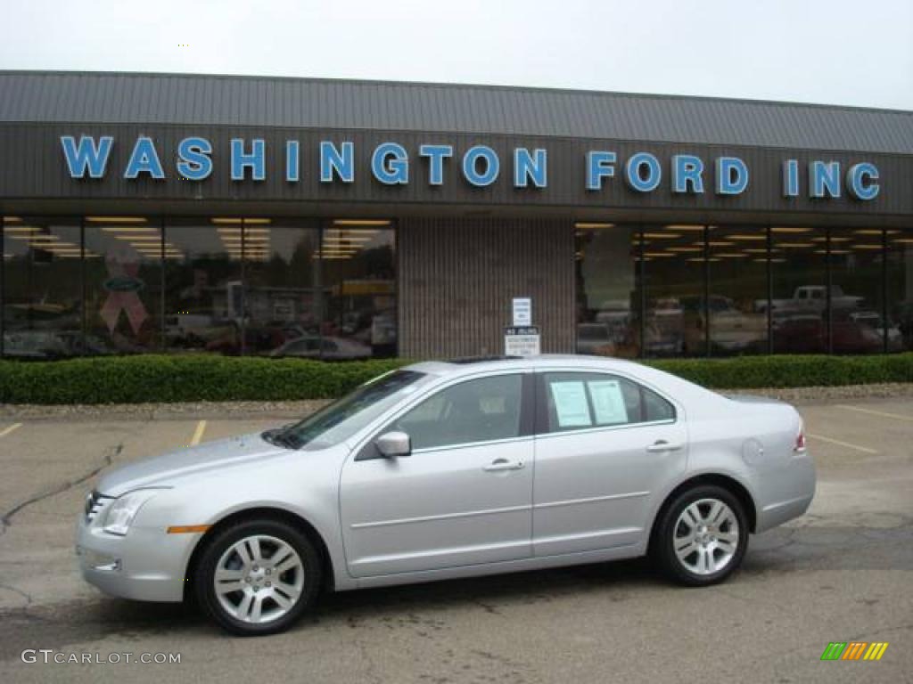 2006 Fusion SEL V6 - Silver Frost Metallic / Charcoal Black photo #1