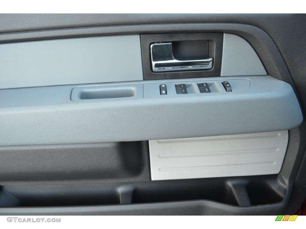 2014 F150 XLT SuperCrew - Sunset / Steel Grey photo #4