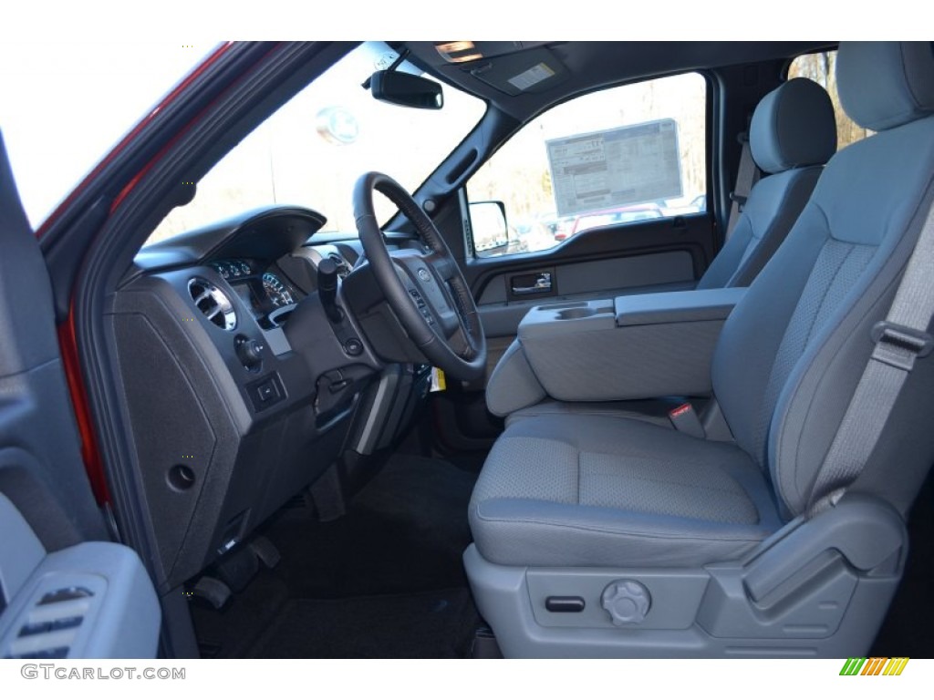 2014 F150 XLT SuperCrew - Sunset / Steel Grey photo #5