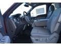 Steel Grey Front Seat Photo for 2014 Ford F150 #88907900