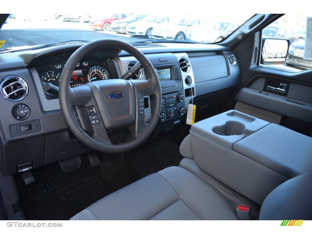 2014 F150 XLT SuperCrew - Sunset / Steel Grey photo #6