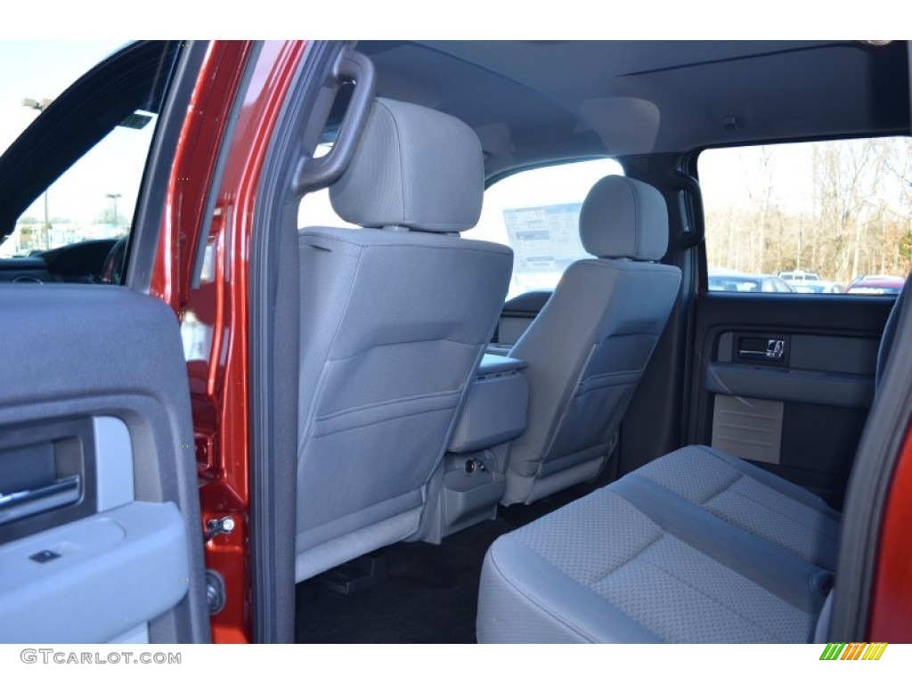2014 F150 XLT SuperCrew - Sunset / Steel Grey photo #7