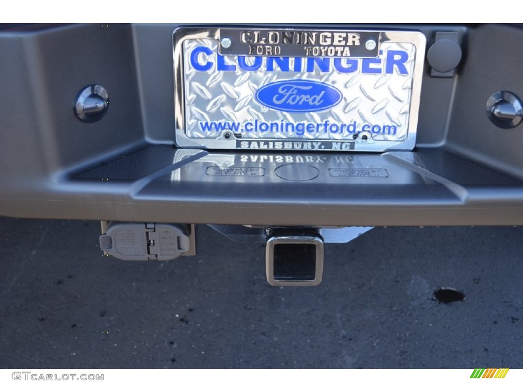 2014 F150 XLT SuperCrew - Sunset / Steel Grey photo #9