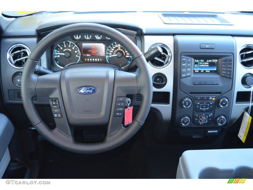 2014 F150 XLT SuperCrew - Sunset / Steel Grey photo #12