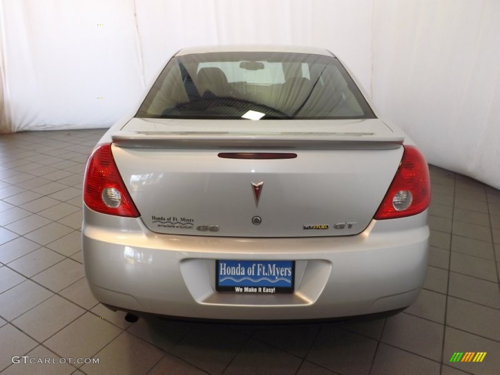 2010 G6 GT Sedan - Silver Green Metallic / Ebony photo #7