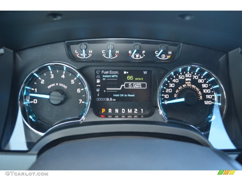 2014 Ford F150 XLT SuperCrew Gauges Photo #88908279