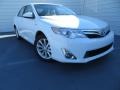 2014 Super White Toyota Camry Hybrid XLE  photo #1