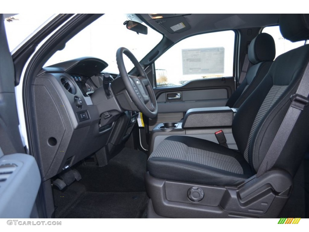2014 F150 STX SuperCrew - Oxford White / Black photo #5