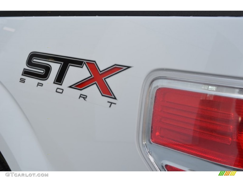 2014 F150 STX SuperCrew - Oxford White / Black photo #10