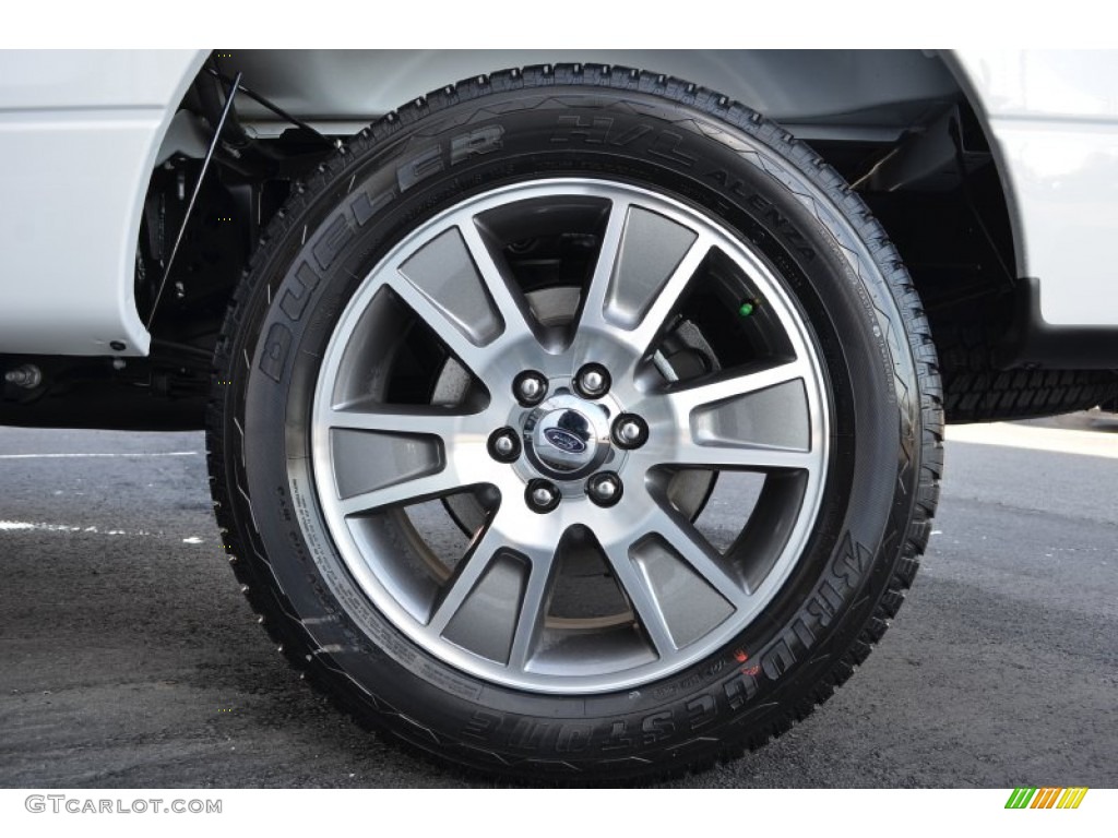 2014 F150 STX SuperCrew - Oxford White / Black photo #11