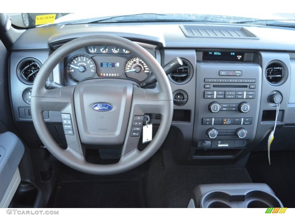 2014 F150 STX SuperCrew - Oxford White / Black photo #13