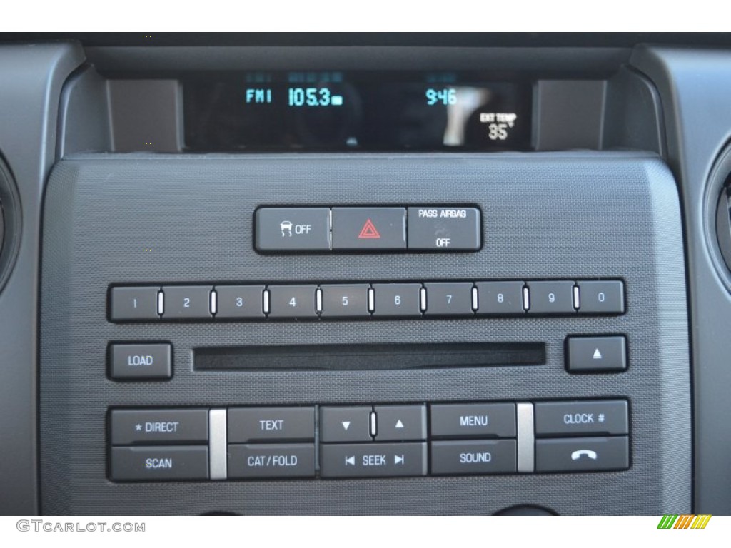 2014 F150 STX SuperCrew - Oxford White / Black photo #14