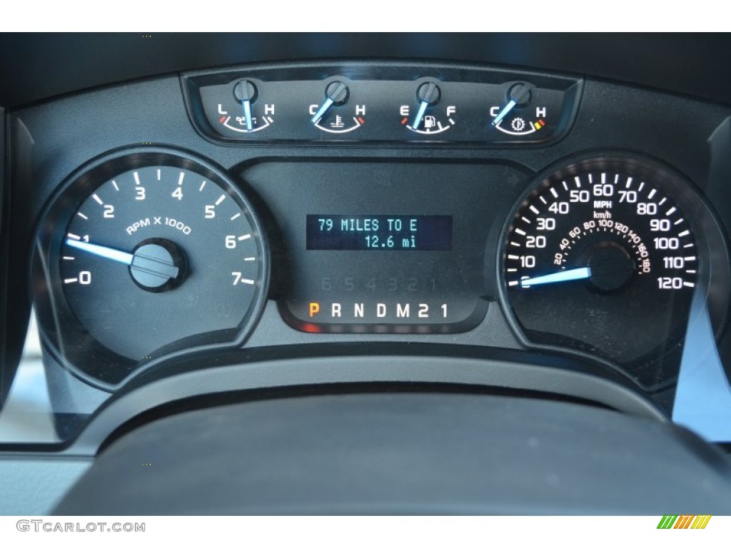 2014 F150 STX SuperCrew - Oxford White / Black photo #20