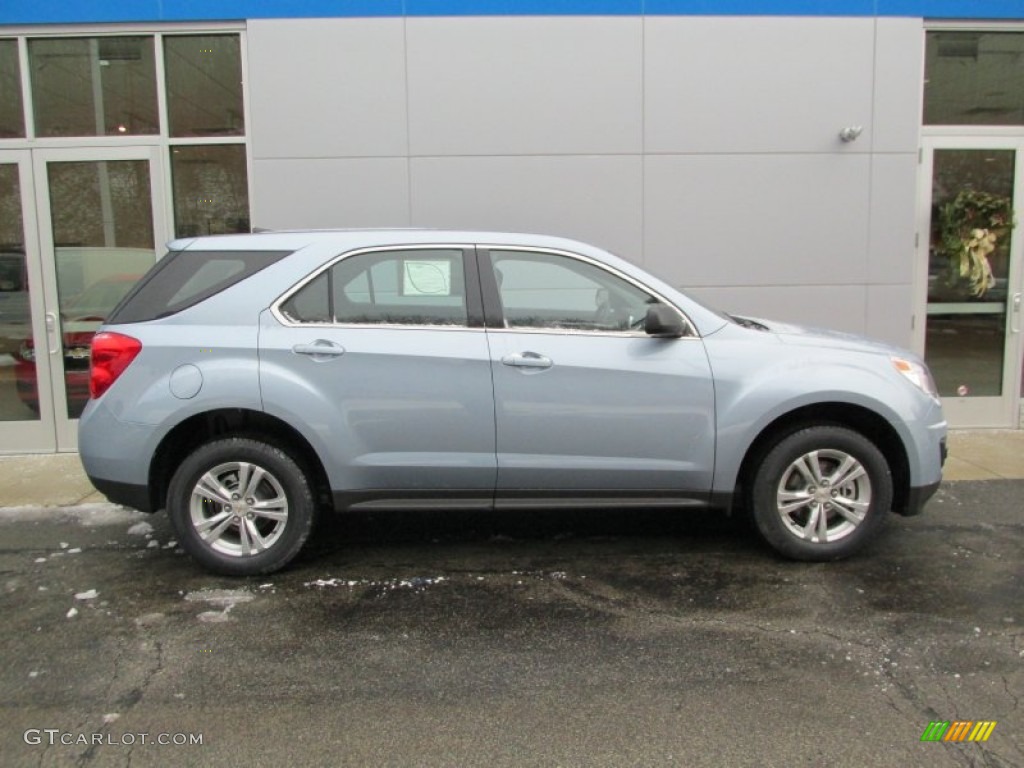 2014 Equinox LS AWD - Silver Topaz Metallic / Light Titanium/Jet Black photo #2