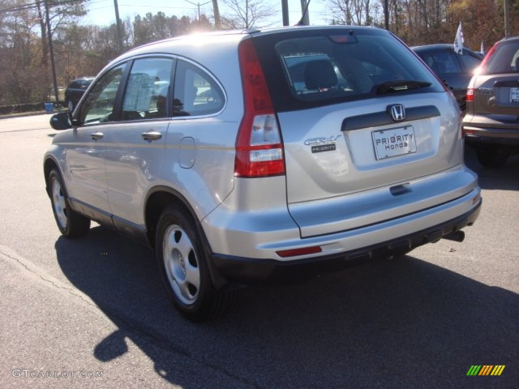 2010 CR-V LX - Alabaster Silver Metallic / Gray photo #6