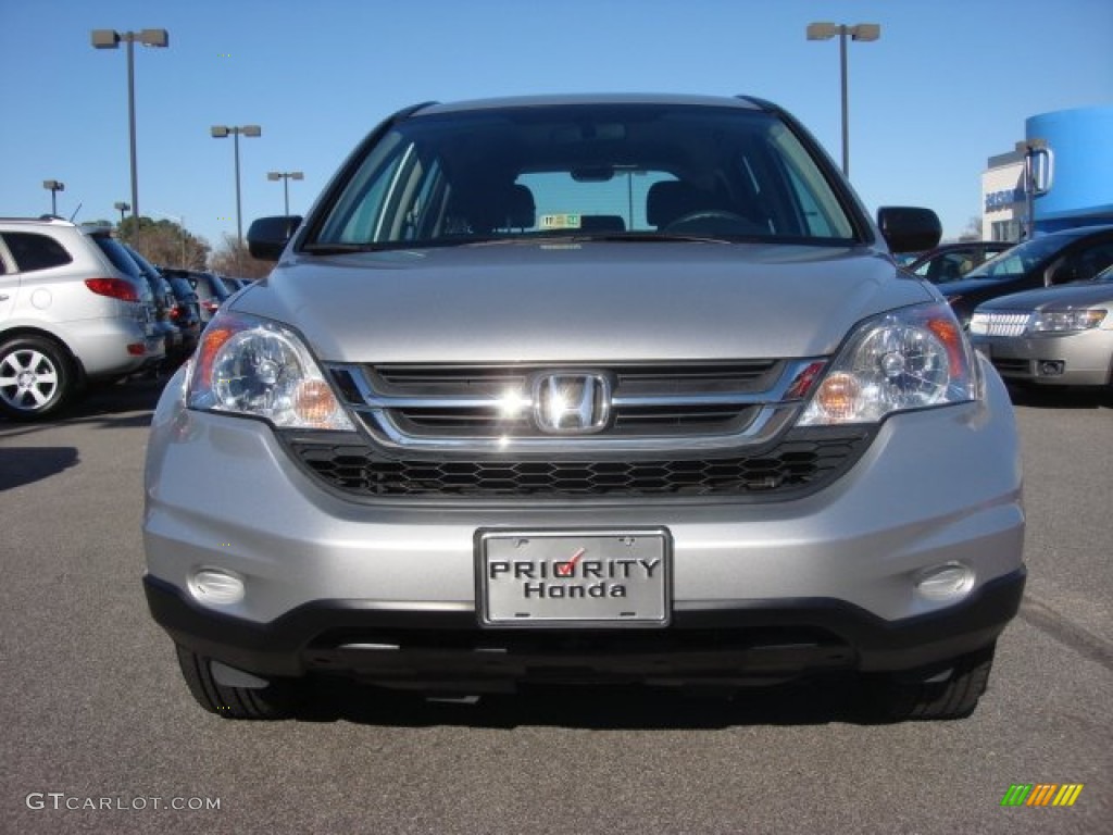 2010 CR-V LX - Alabaster Silver Metallic / Gray photo #10