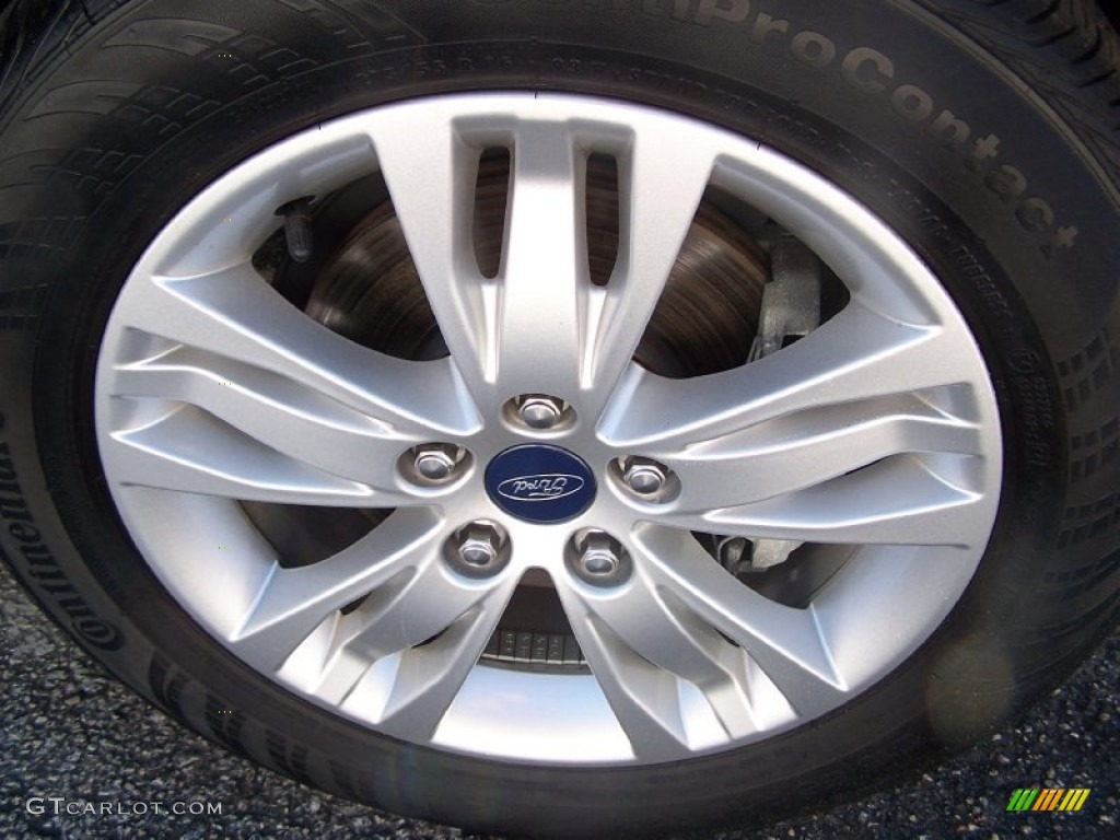 2012 Focus SEL 5-Door - Oxford White / Stone photo #7