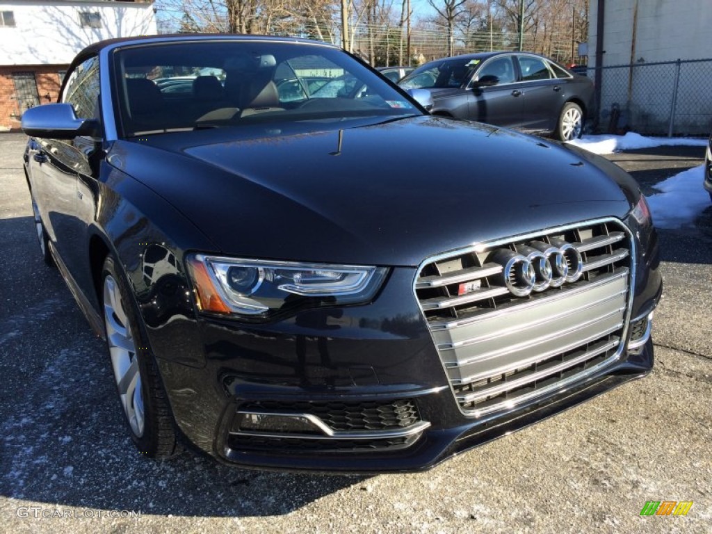 2013 S5 3.0 TFSI quattro Convertible - Moonlight Blue Metallic / Chestnut Brown photo #15