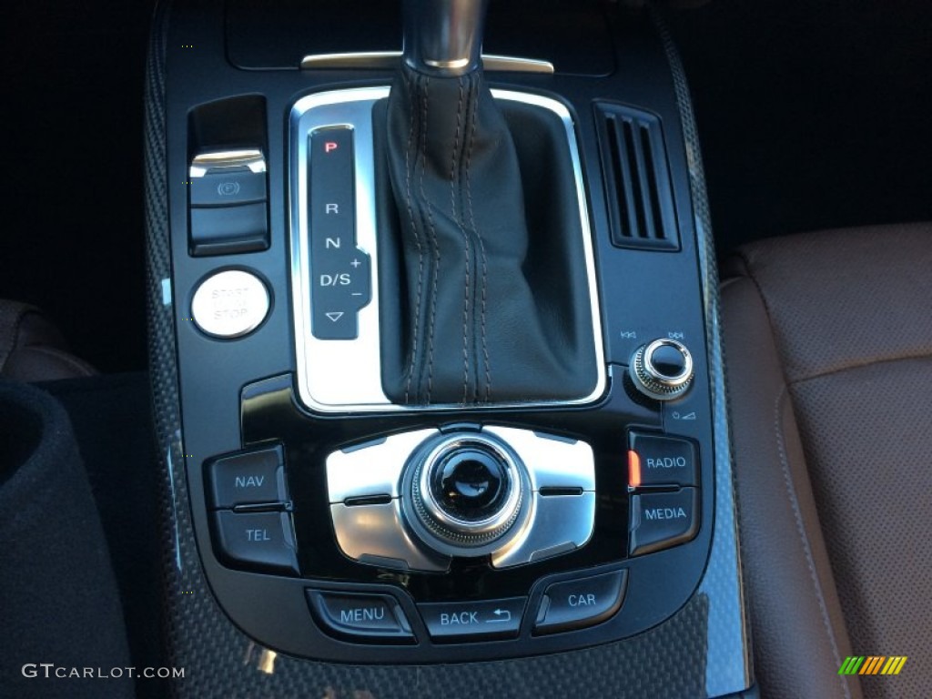 2013 S5 3.0 TFSI quattro Convertible - Moonlight Blue Metallic / Chestnut Brown photo #34