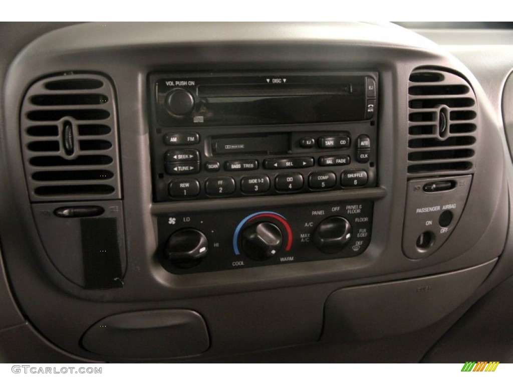 2004 F150 XLT Heritage SuperCab 4x4 - Black / Heritage Graphite Grey photo #8