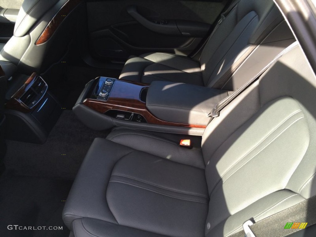 2013 A8 L 3.0T quattro - Quartz Gray Metallic / Black photo #21