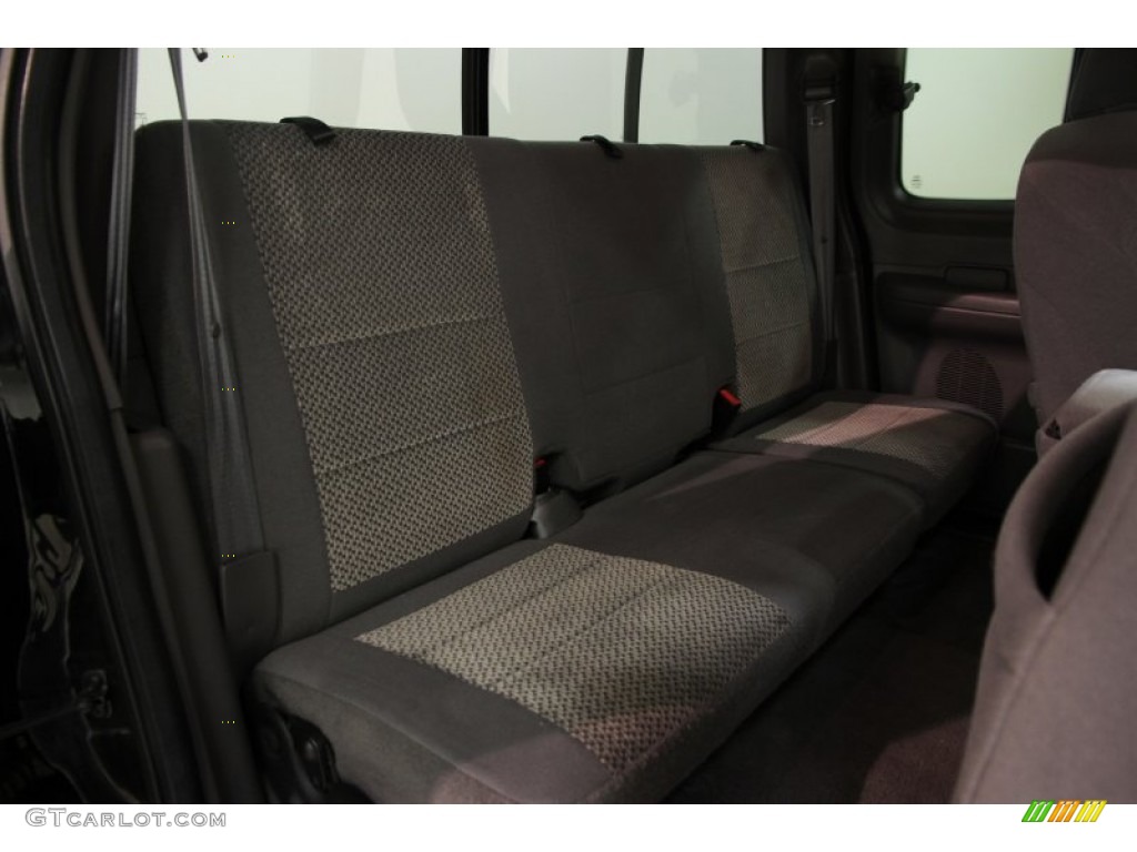 2004 F150 XLT Heritage SuperCab 4x4 - Black / Heritage Graphite Grey photo #12