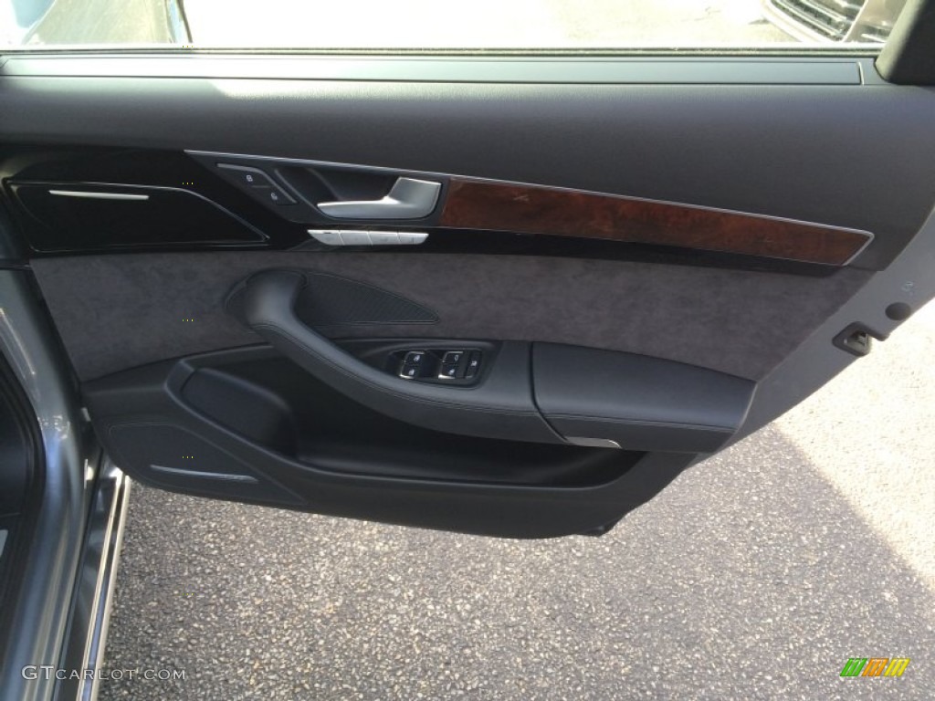 2013 A8 L 3.0T quattro - Quartz Gray Metallic / Black photo #24