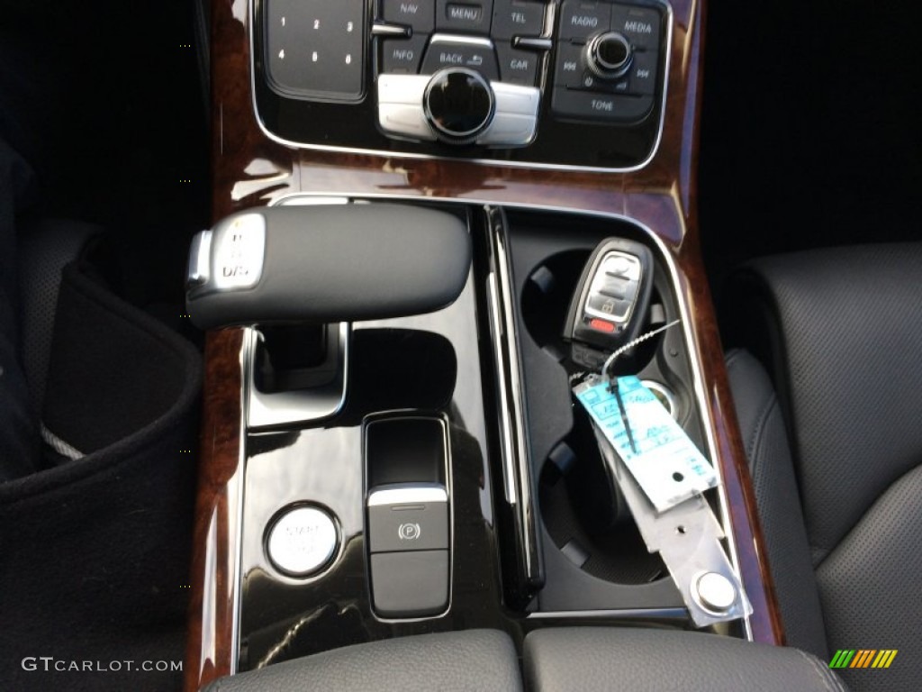 2013 A8 L 3.0T quattro - Quartz Gray Metallic / Black photo #28