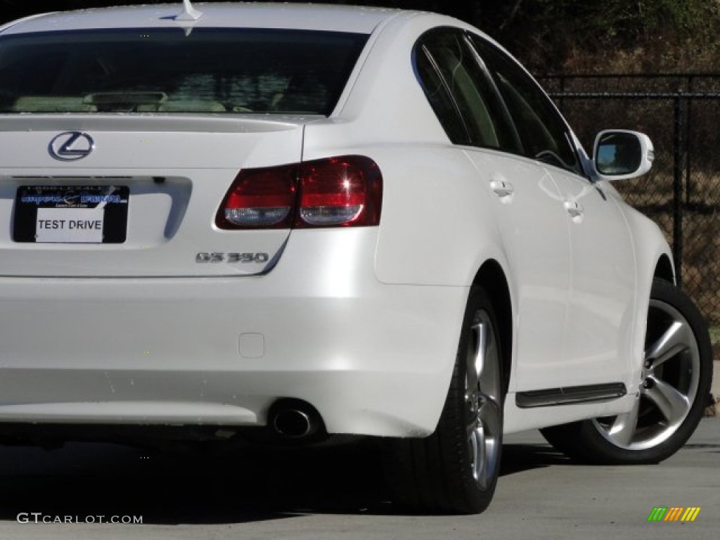 2010 GS 350 - Starfire Pearl White / Parchment photo #11