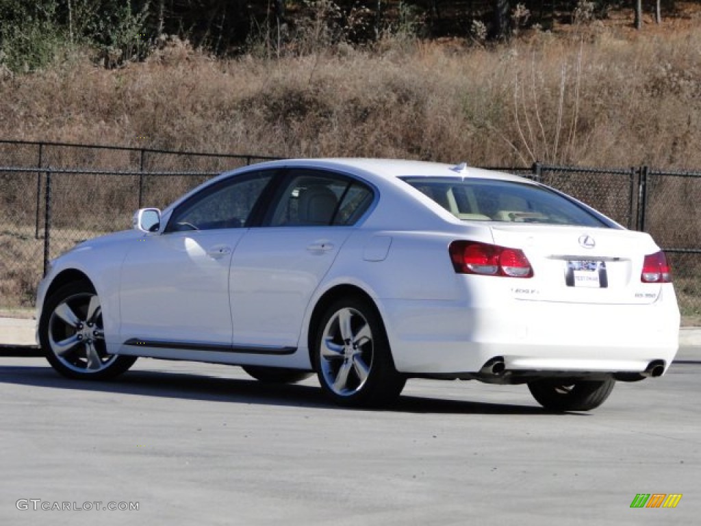2010 GS 350 - Starfire Pearl White / Parchment photo #12