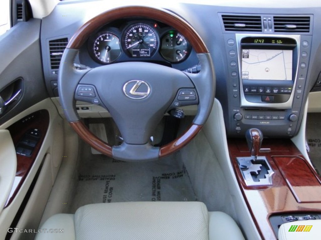 2010 GS 350 - Starfire Pearl White / Parchment photo #14