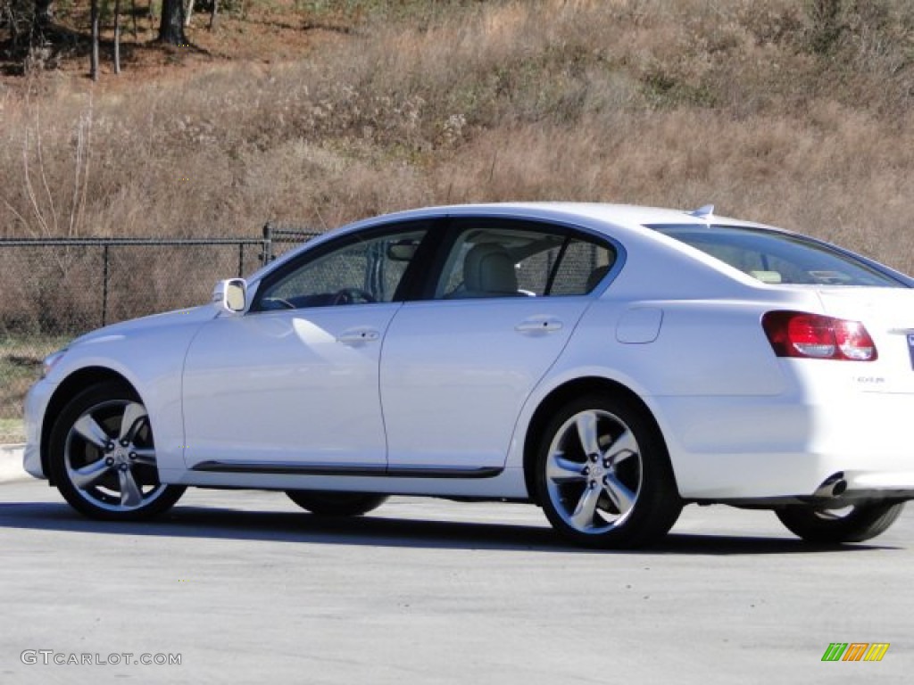 2010 GS 350 - Starfire Pearl White / Parchment photo #20