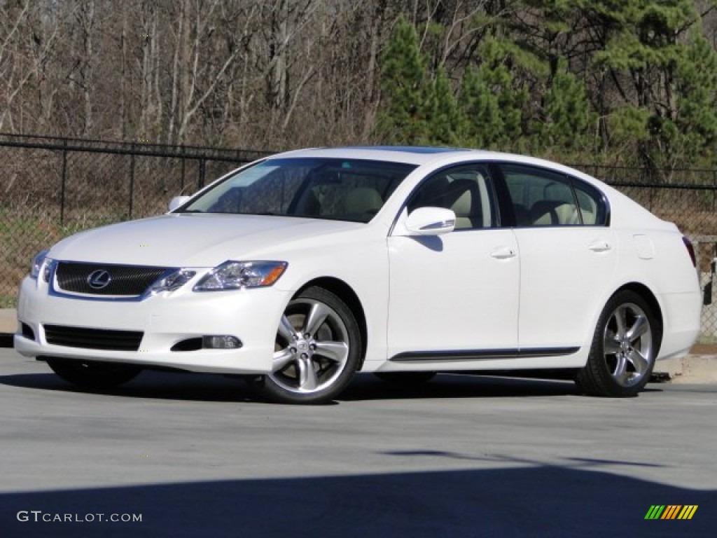 2010 GS 350 - Starfire Pearl White / Parchment photo #23