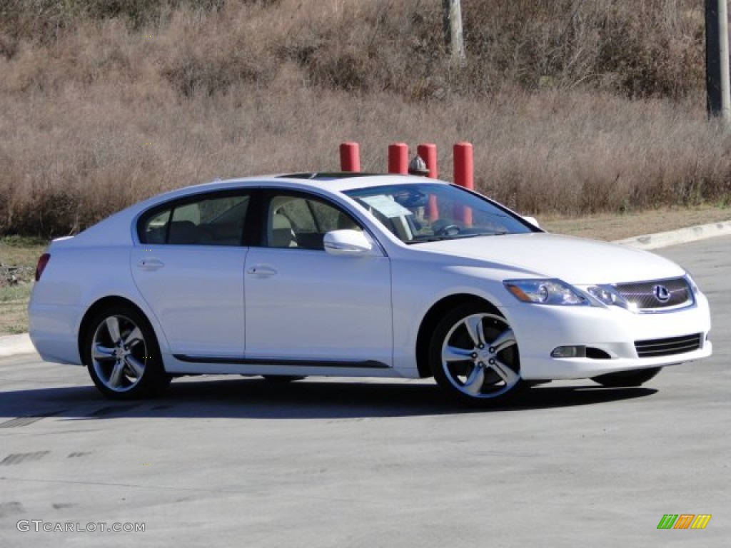 2010 GS 350 - Starfire Pearl White / Parchment photo #26