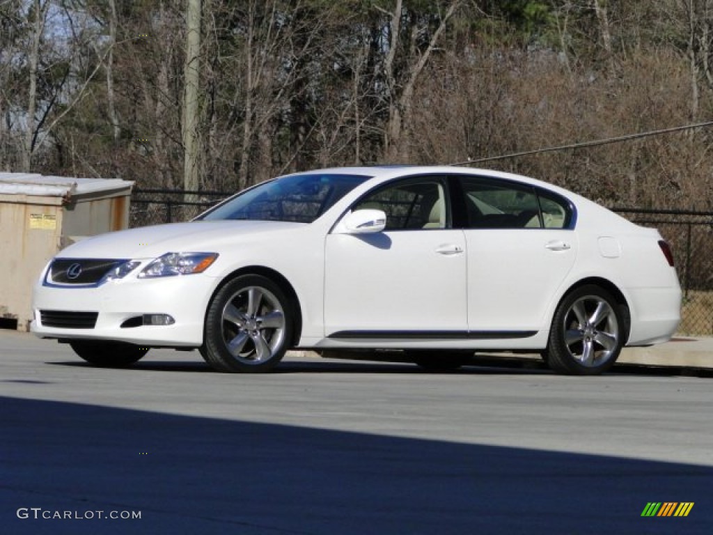 2010 GS 350 - Starfire Pearl White / Parchment photo #30