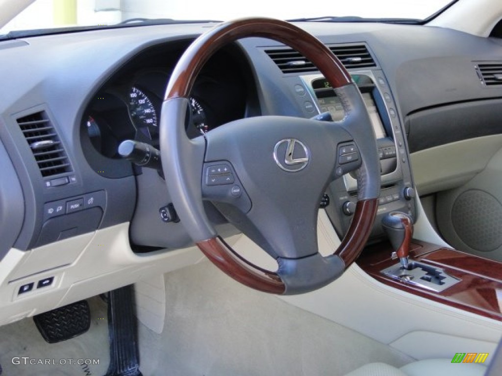 2010 GS 350 - Starfire Pearl White / Parchment photo #39