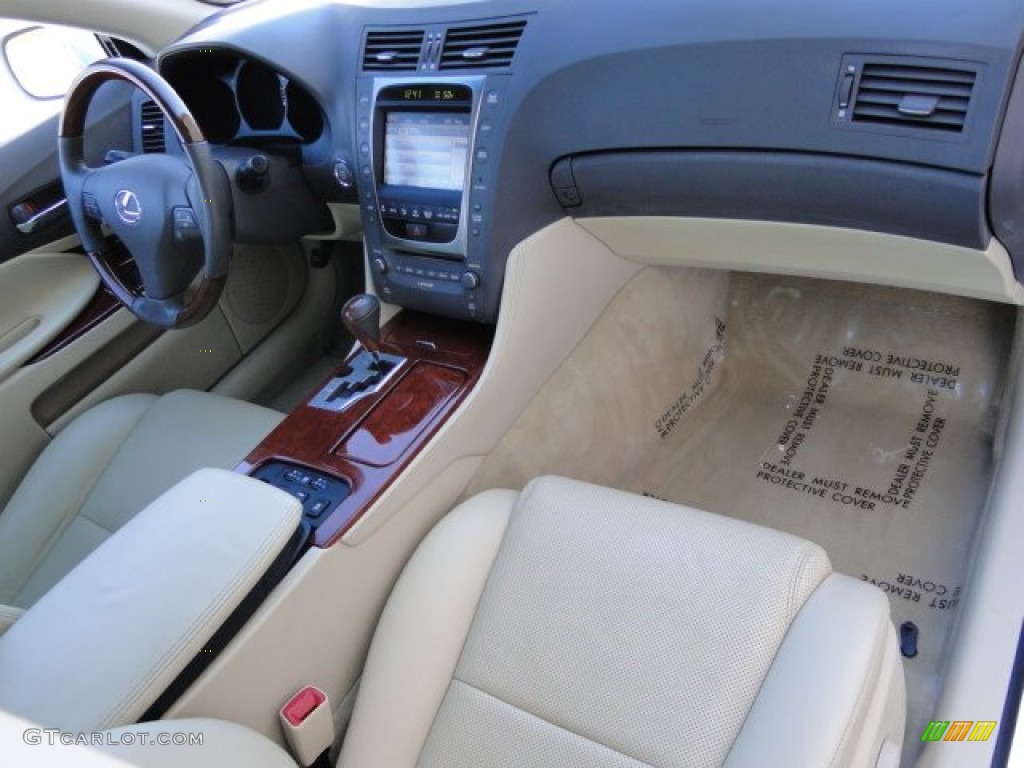 2010 GS 350 - Starfire Pearl White / Parchment photo #41