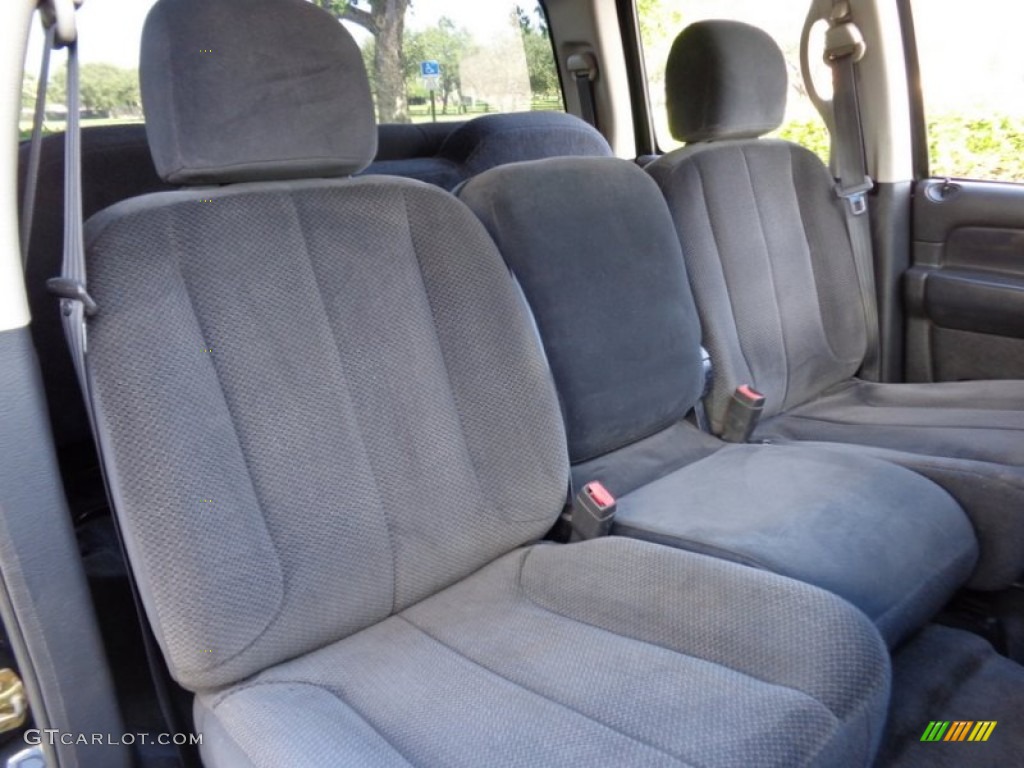 2003 Ram 1500 SLT Quad Cab - Black / Dark Slate Gray photo #21