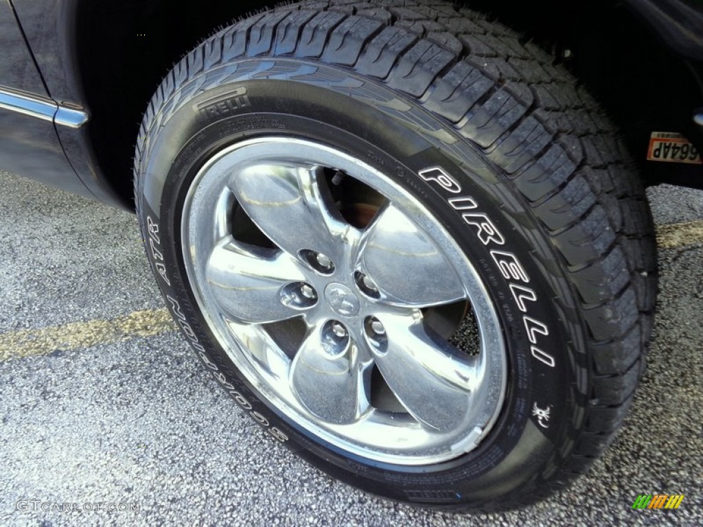 2003 Ram 1500 SLT Quad Cab - Black / Dark Slate Gray photo #56