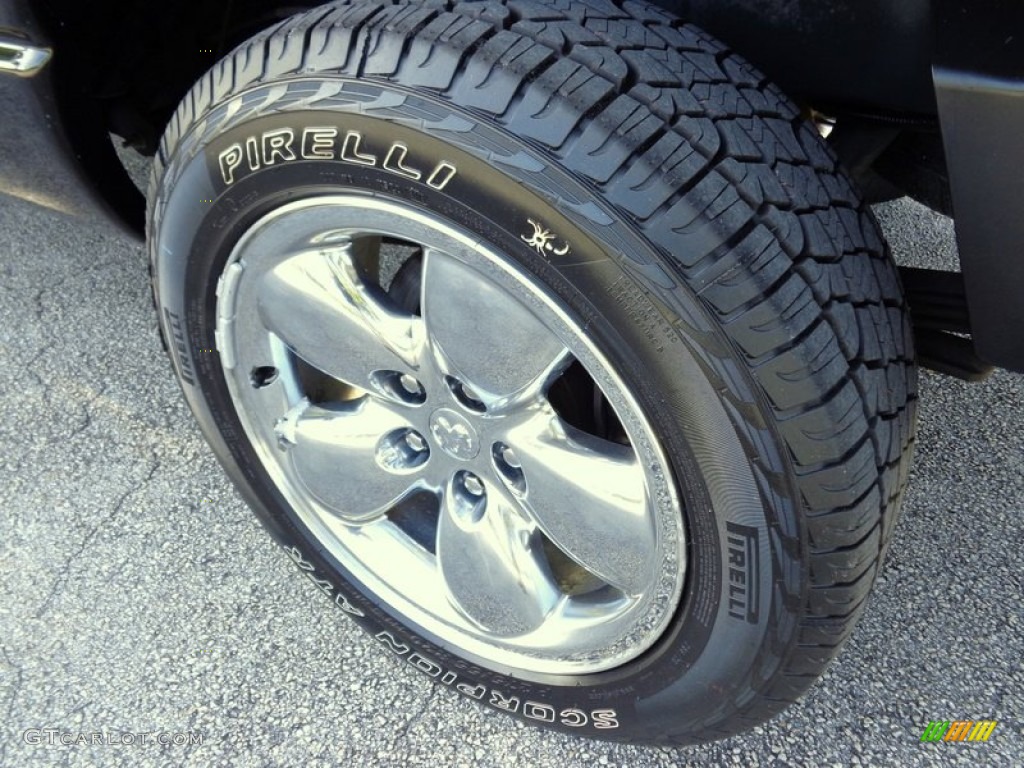 2003 Ram 1500 SLT Quad Cab - Black / Dark Slate Gray photo #60