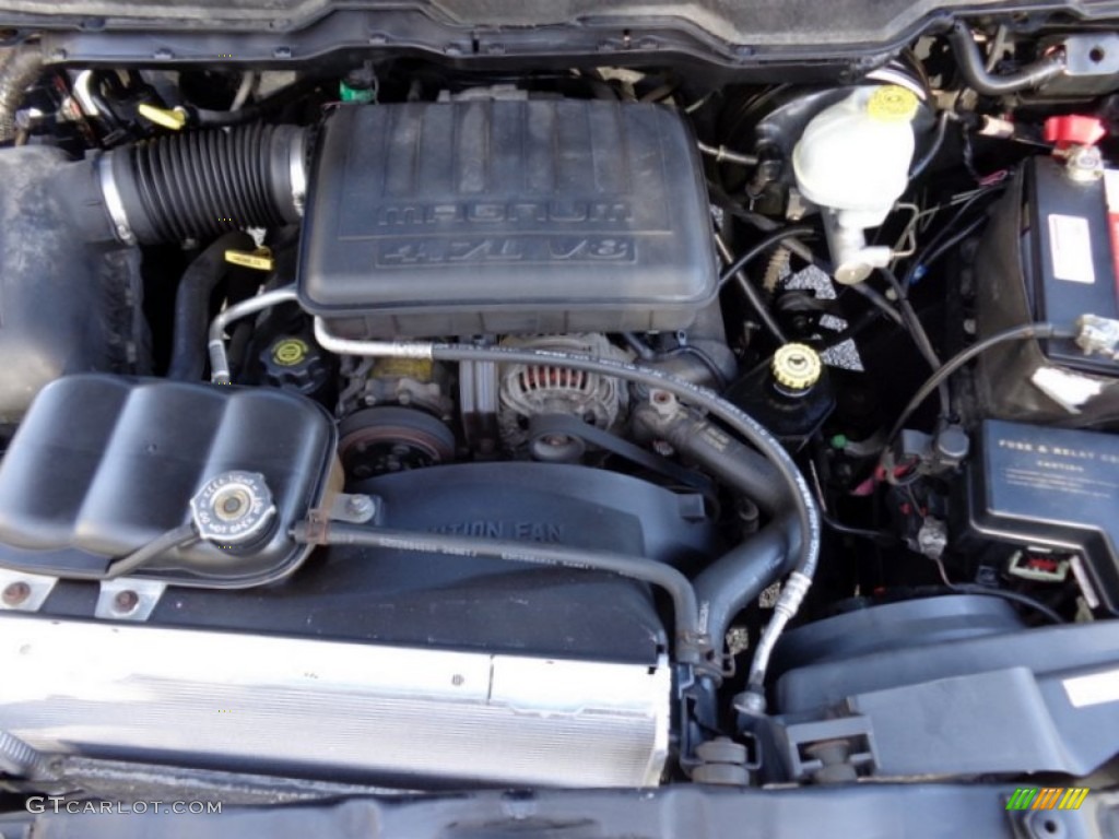 2003 Ram 1500 SLT Quad Cab - Black / Dark Slate Gray photo #74