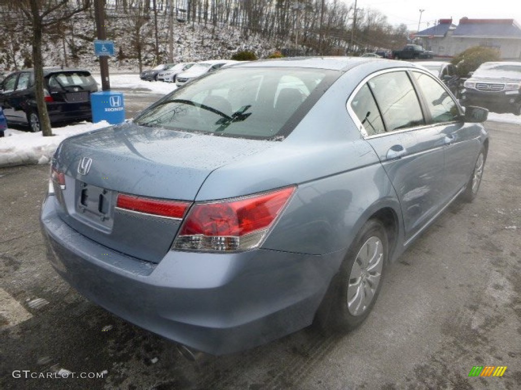 2011 Accord LX Sedan - Glacier Blue Metallic / Gray photo #5