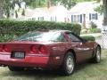 Dark Red Metallic - Corvette Coupe Photo No. 7
