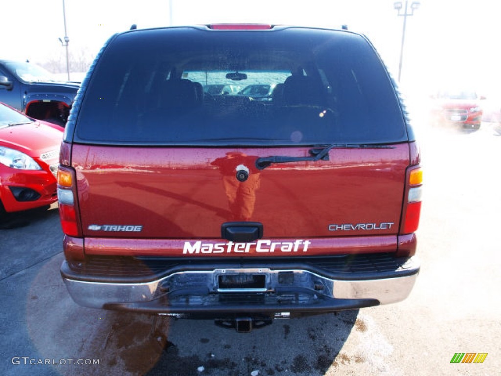 2003 Tahoe LT 4x4 - Redfire Metallic / Tan/Neutral photo #6