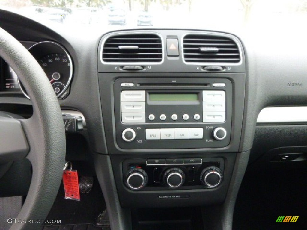 2010 Golf 2 Door - Shark Blue Metallic / Titan Black photo #16