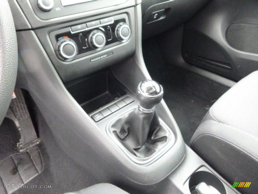 2010 Golf 2 Door - Shark Blue Metallic / Titan Black photo #17