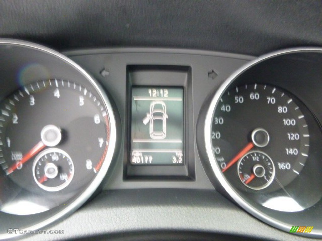 2010 Golf 2 Door - Shark Blue Metallic / Titan Black photo #19