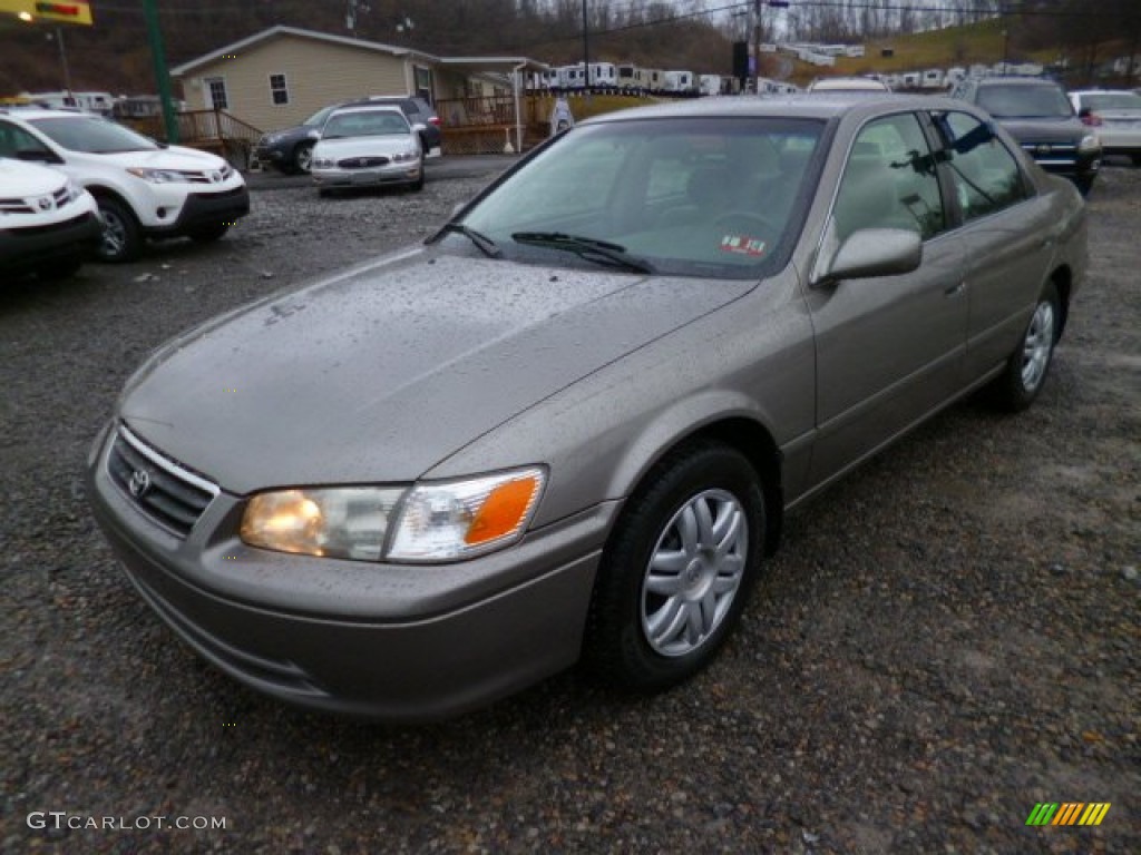 2001 Camry LE - Graphite Gray Pearl / Gray photo #3